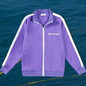 Palm Angels Women's Purple Sports Jacket